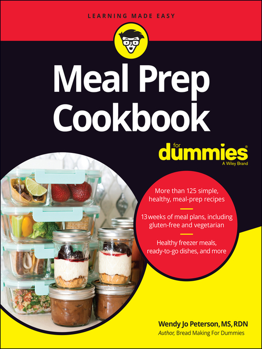 Title details for Meal Prep Cookbook for Dummies by Wendy Jo Peterson - Available